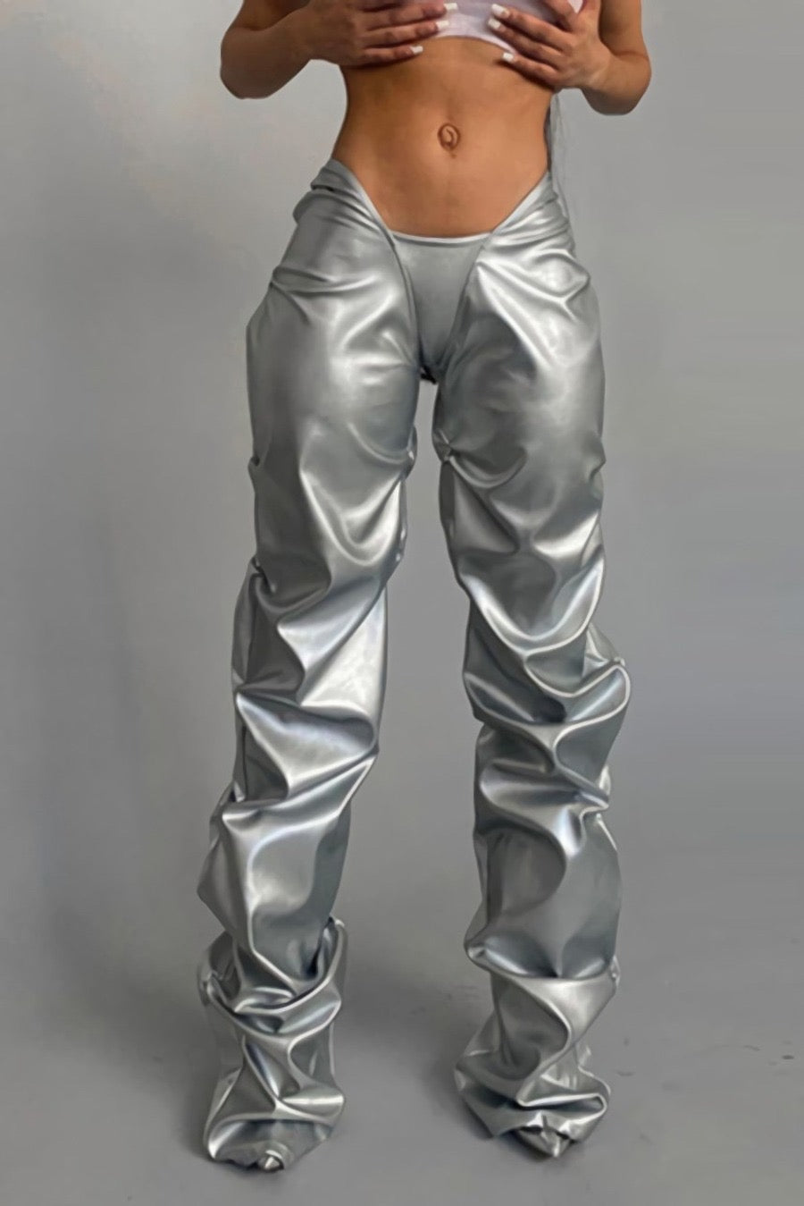 Space Vibes Pant Set - Silver | Fashion Nova, Matching Sets | Fashion Nova